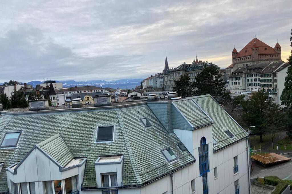 Joli 2 Pieces Dernier Etage, Lausanne Centre Exteriör bild